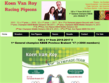 Tablet Screenshot of koenvanroy.be